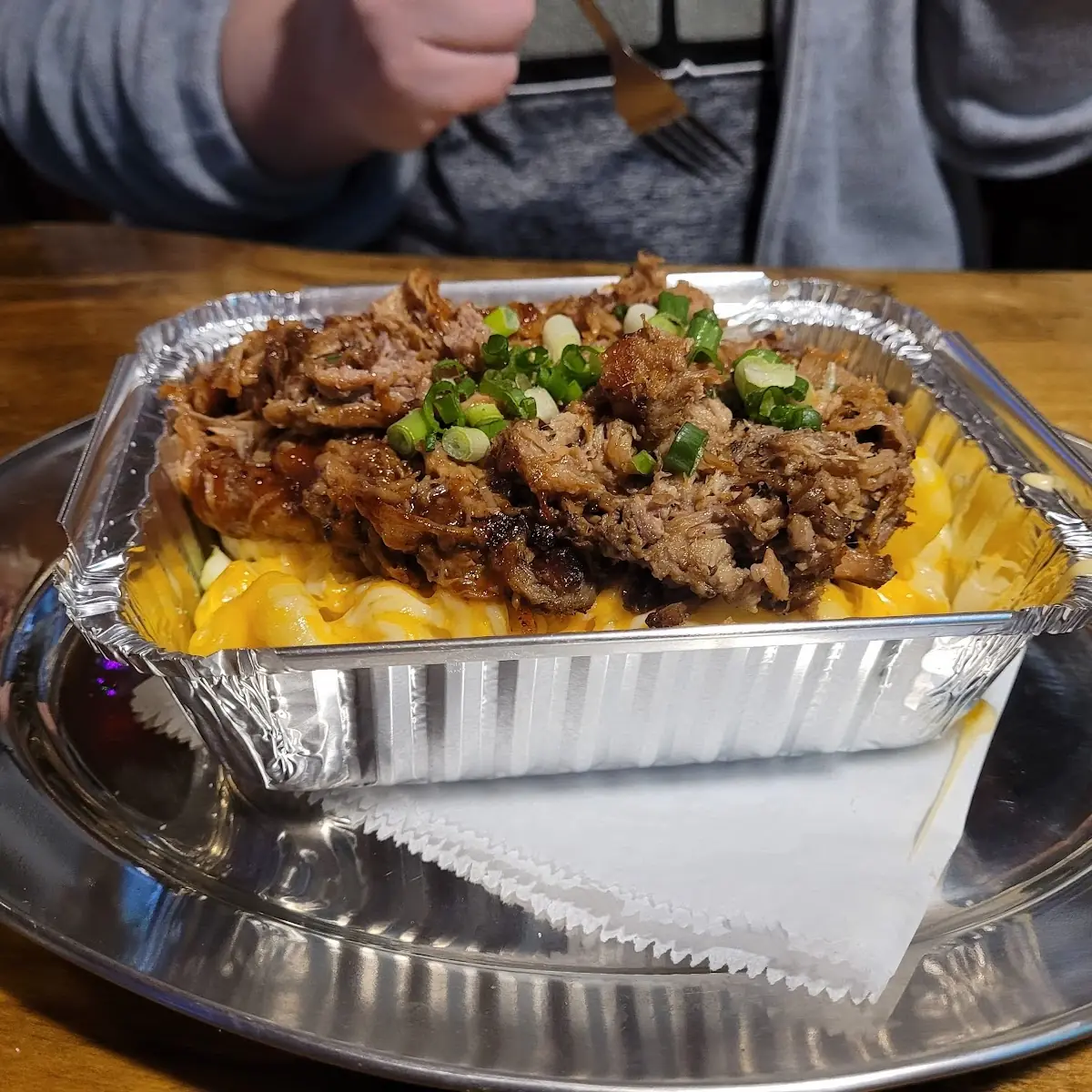 Pulled Pork Mac and Cheese