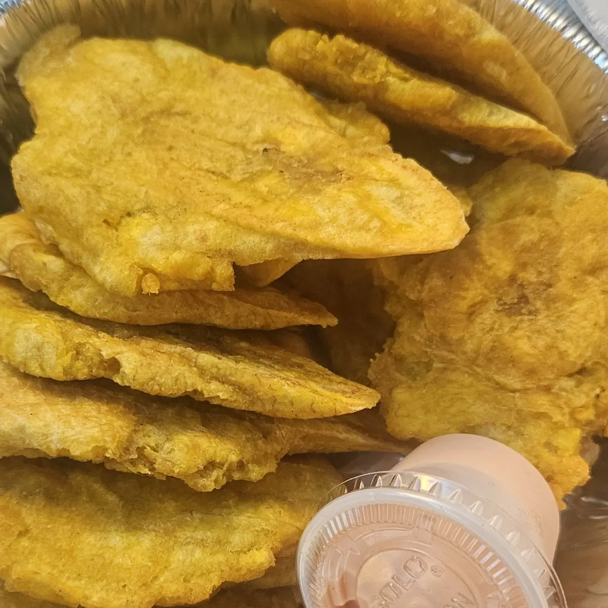 Fried Green Plantains