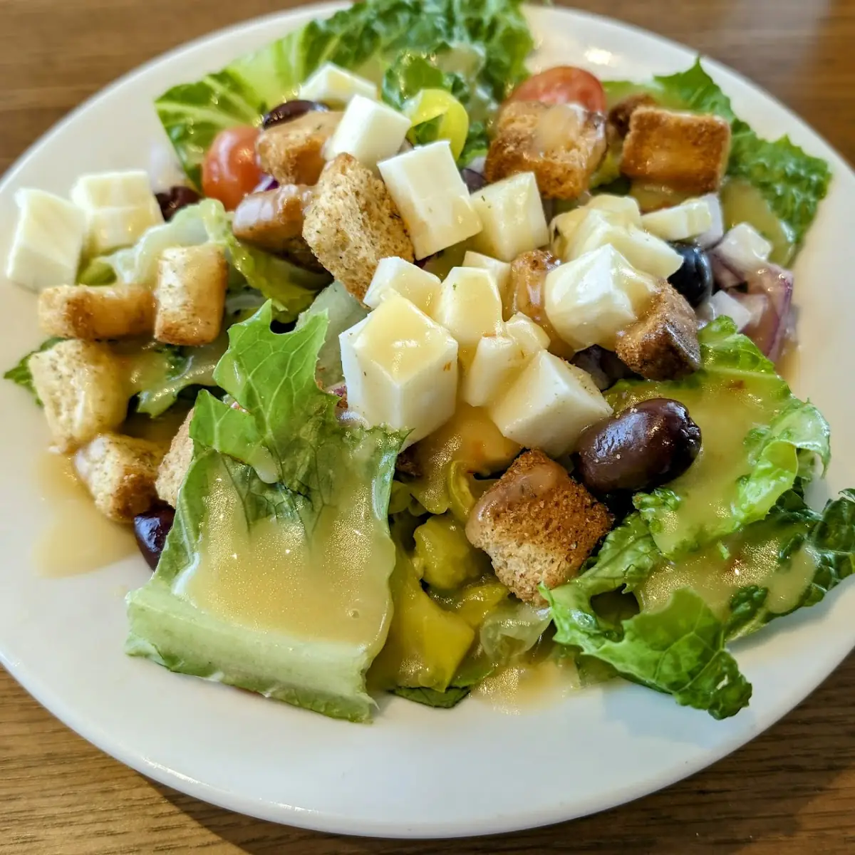 Dinner Salad with Italian Dressing