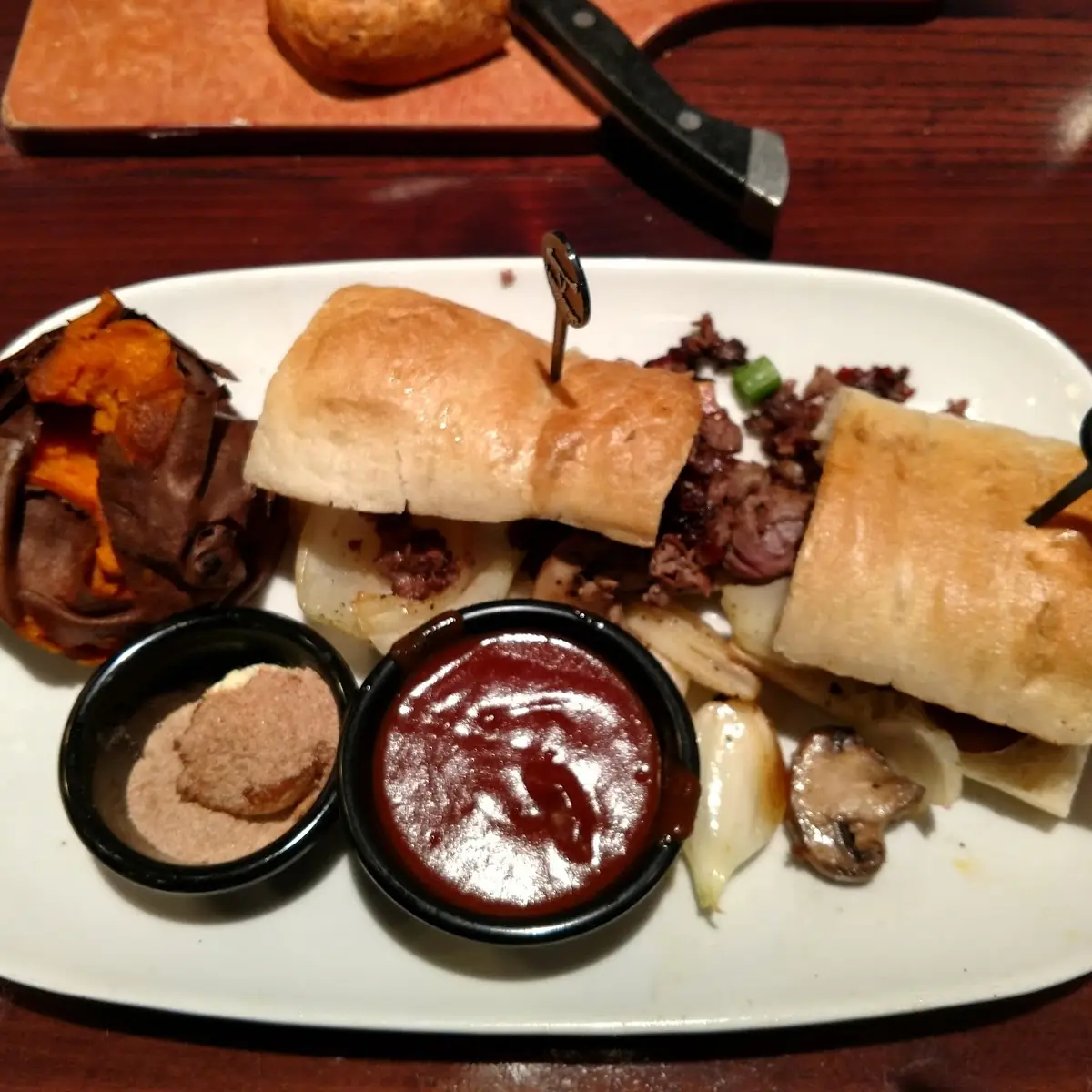 Shaved Prime Rib Sandwich
