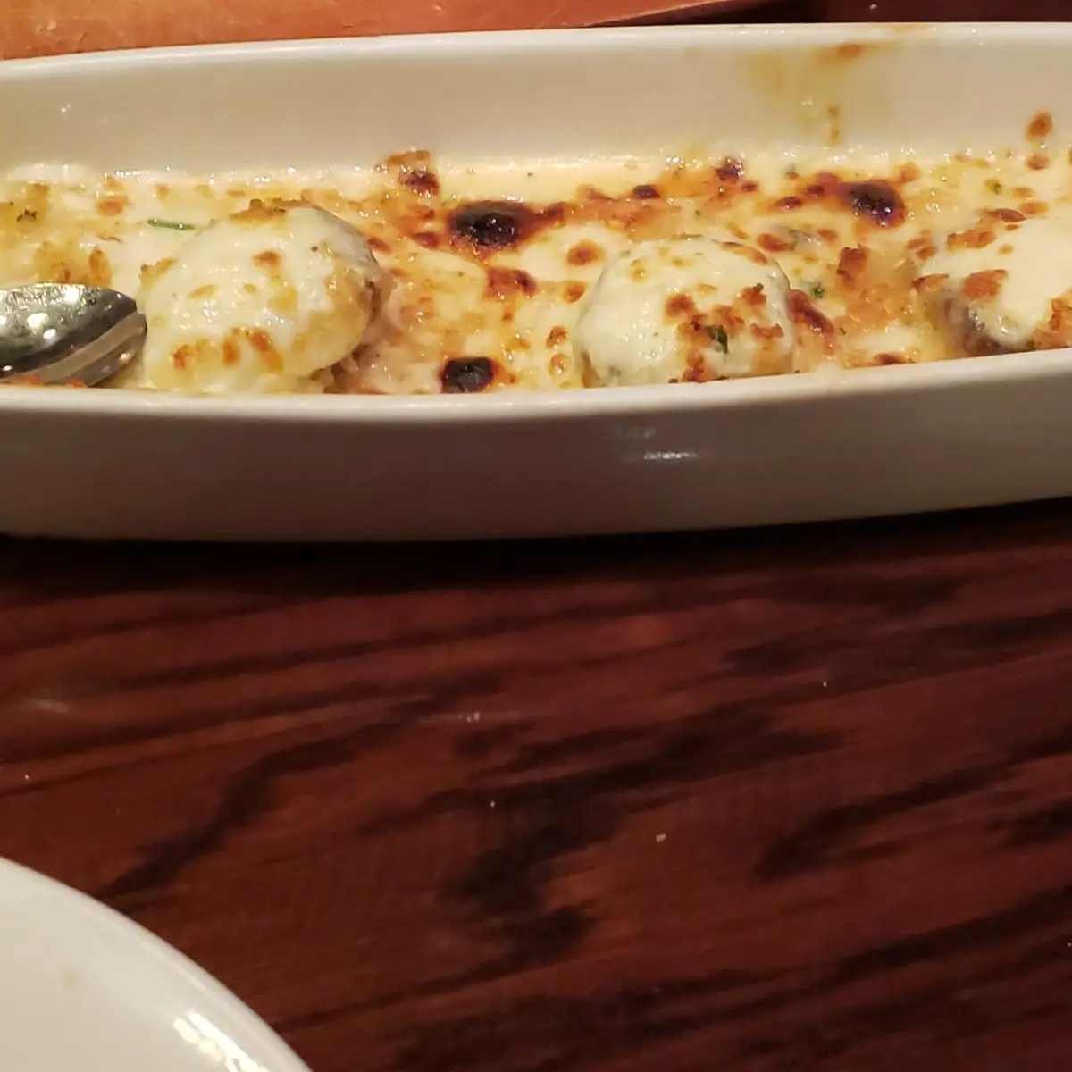 White Cheddar Stuffed Mushrooms