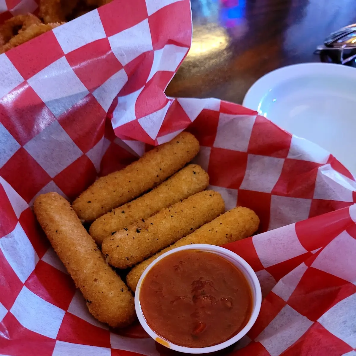 Fried Mozzarella Cheese Sticks