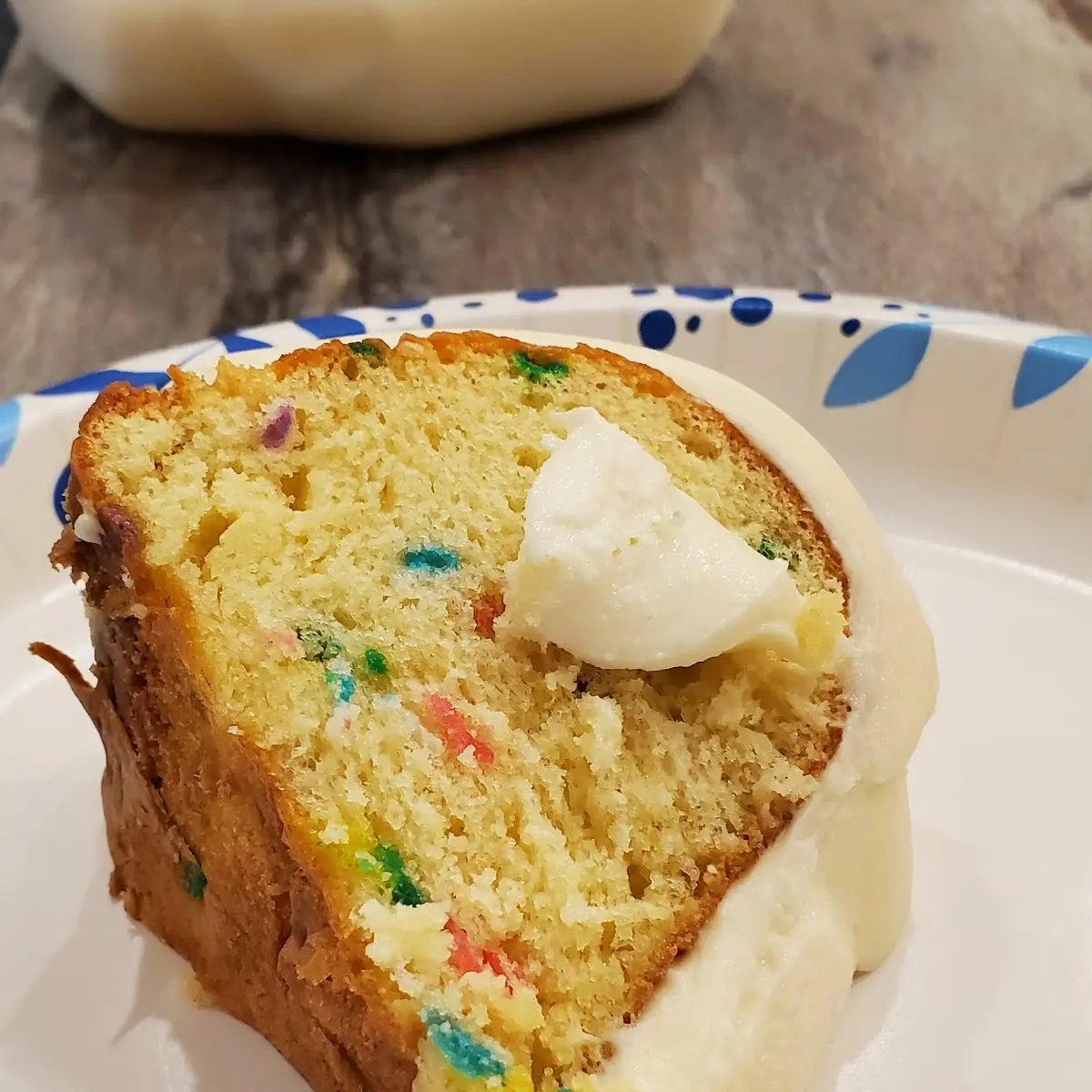 Confetti Bundt Cake