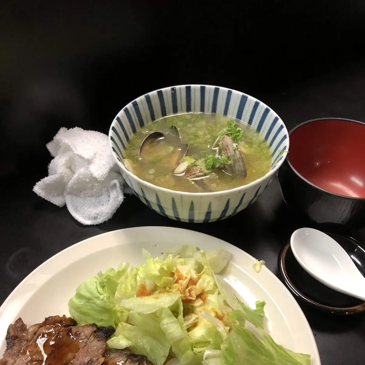 Beef Teriyaki & Sashimi