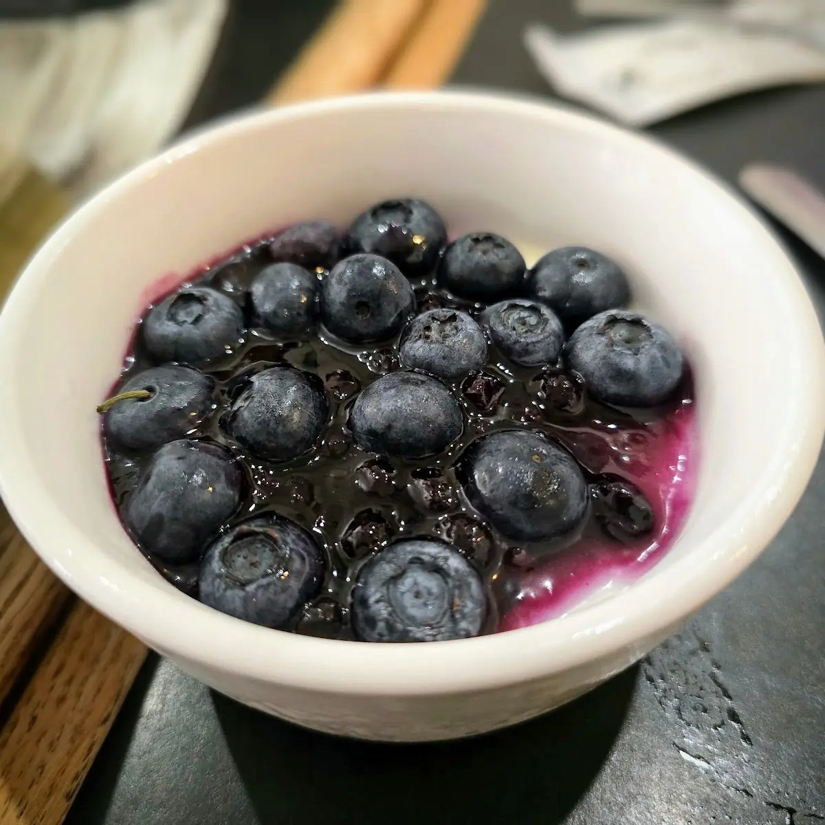 Blueberry Panna Cotta
