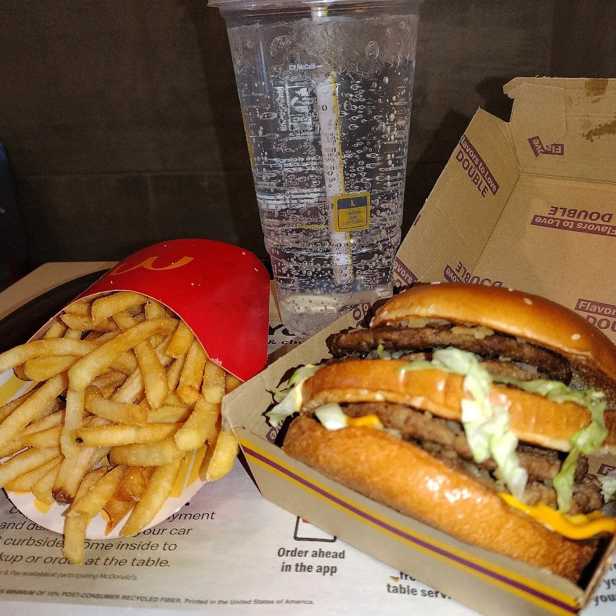 Double Big Mac Large Meal