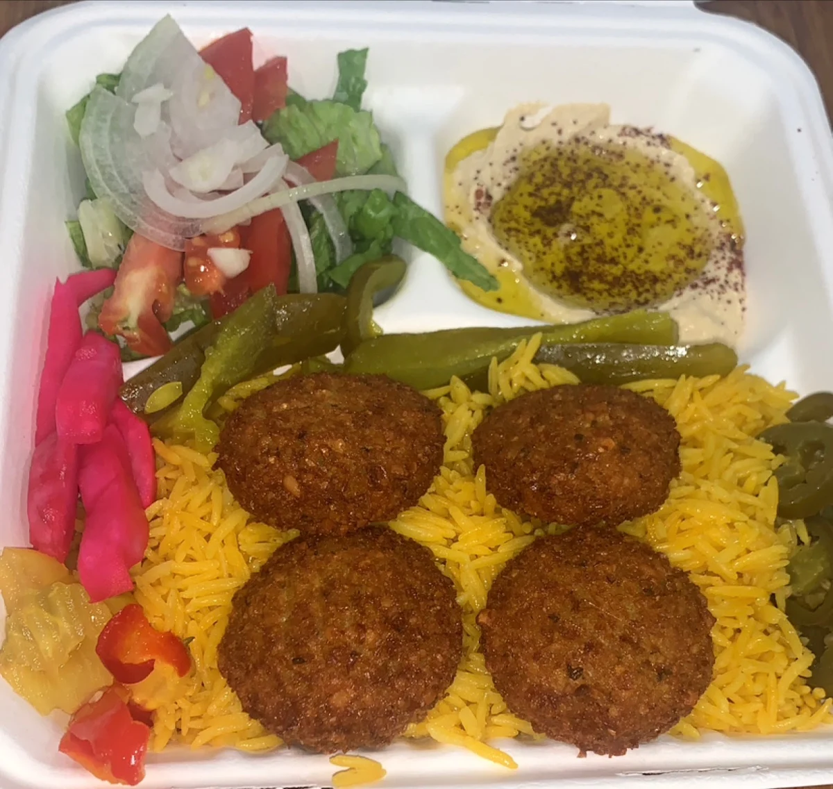 Falafel Family Platter