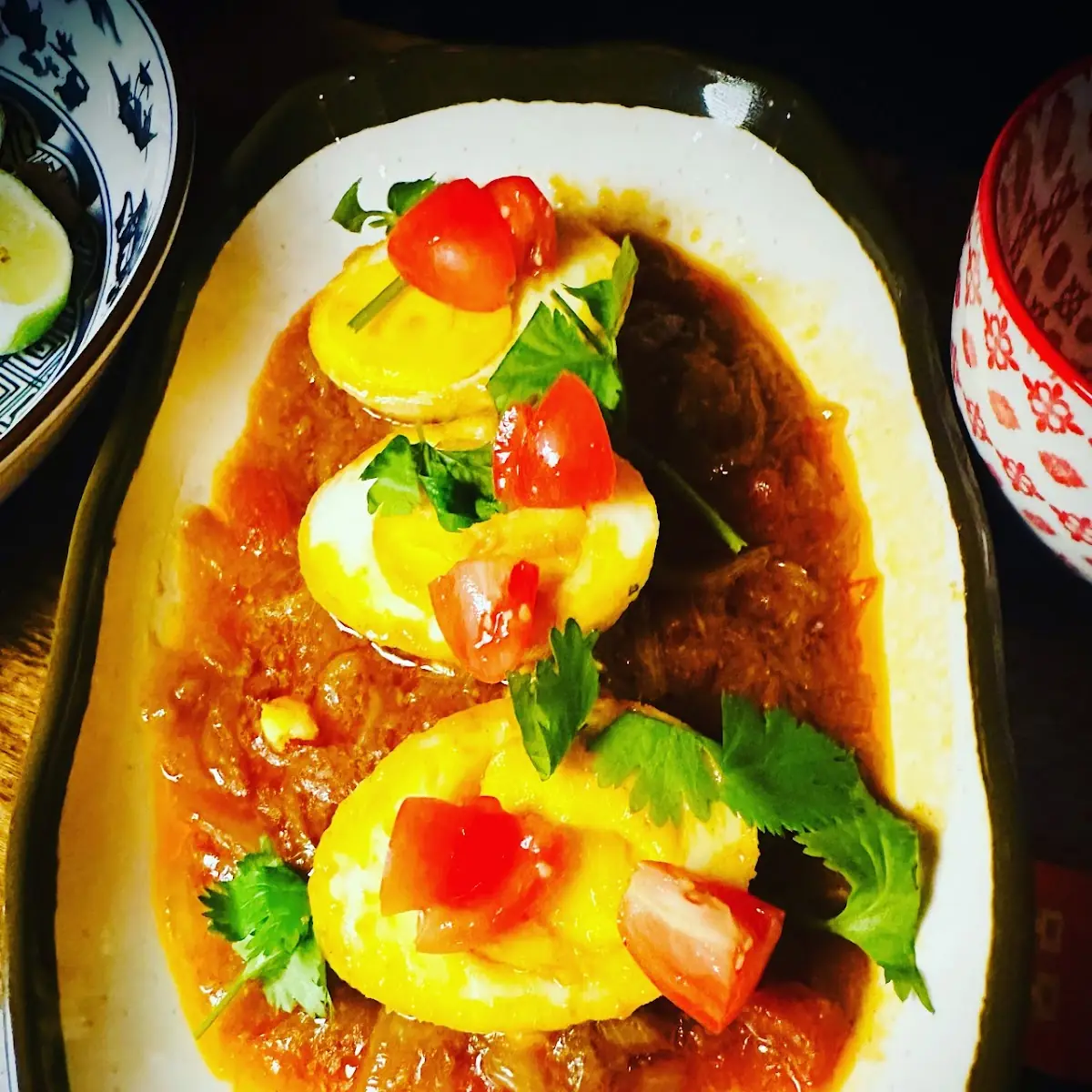 Egg with Curry Sauce