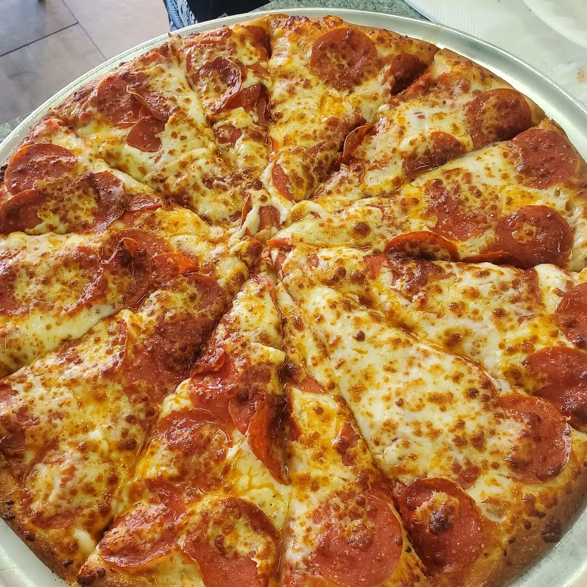 Double Pepperoni Pizza