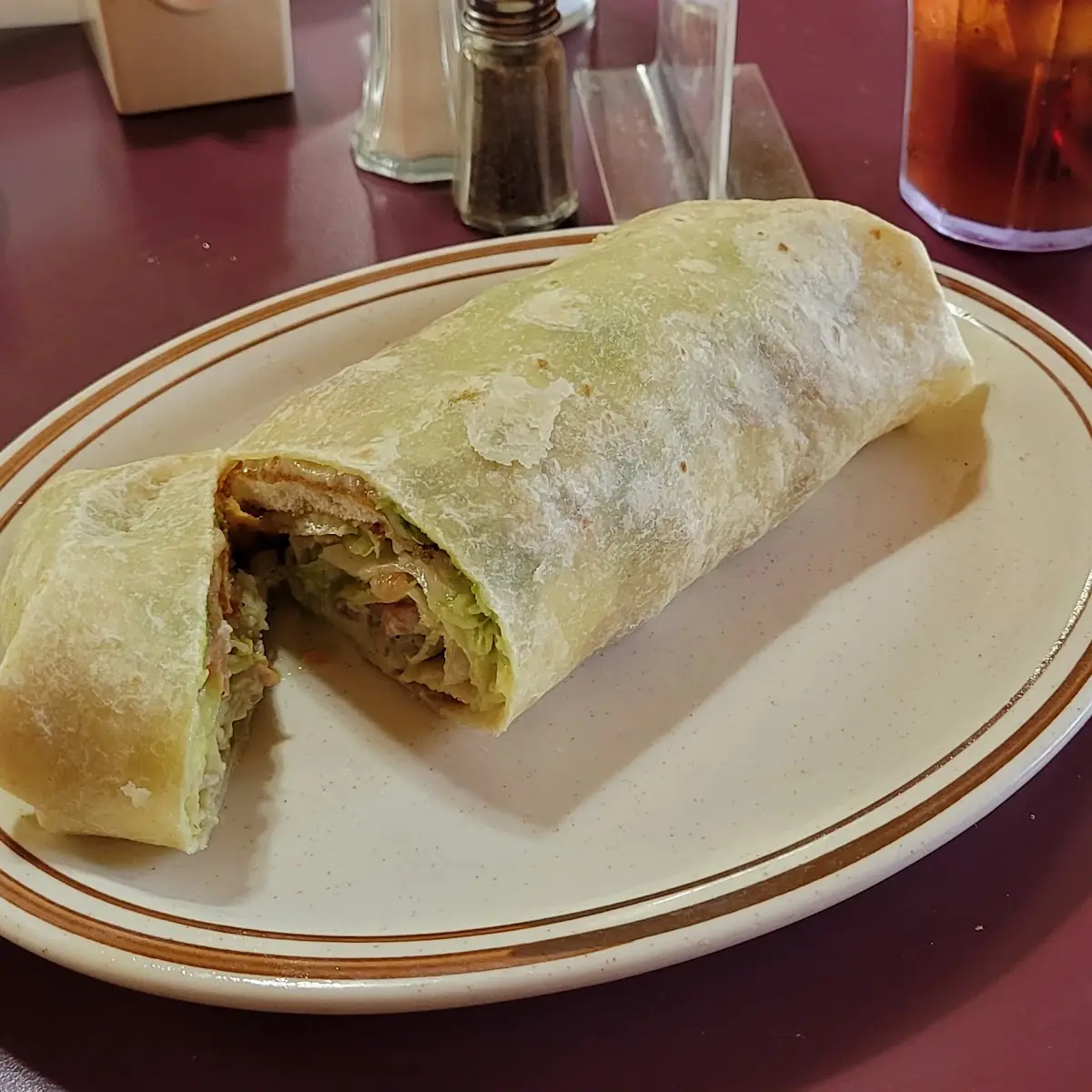Chicken Tender Burrito