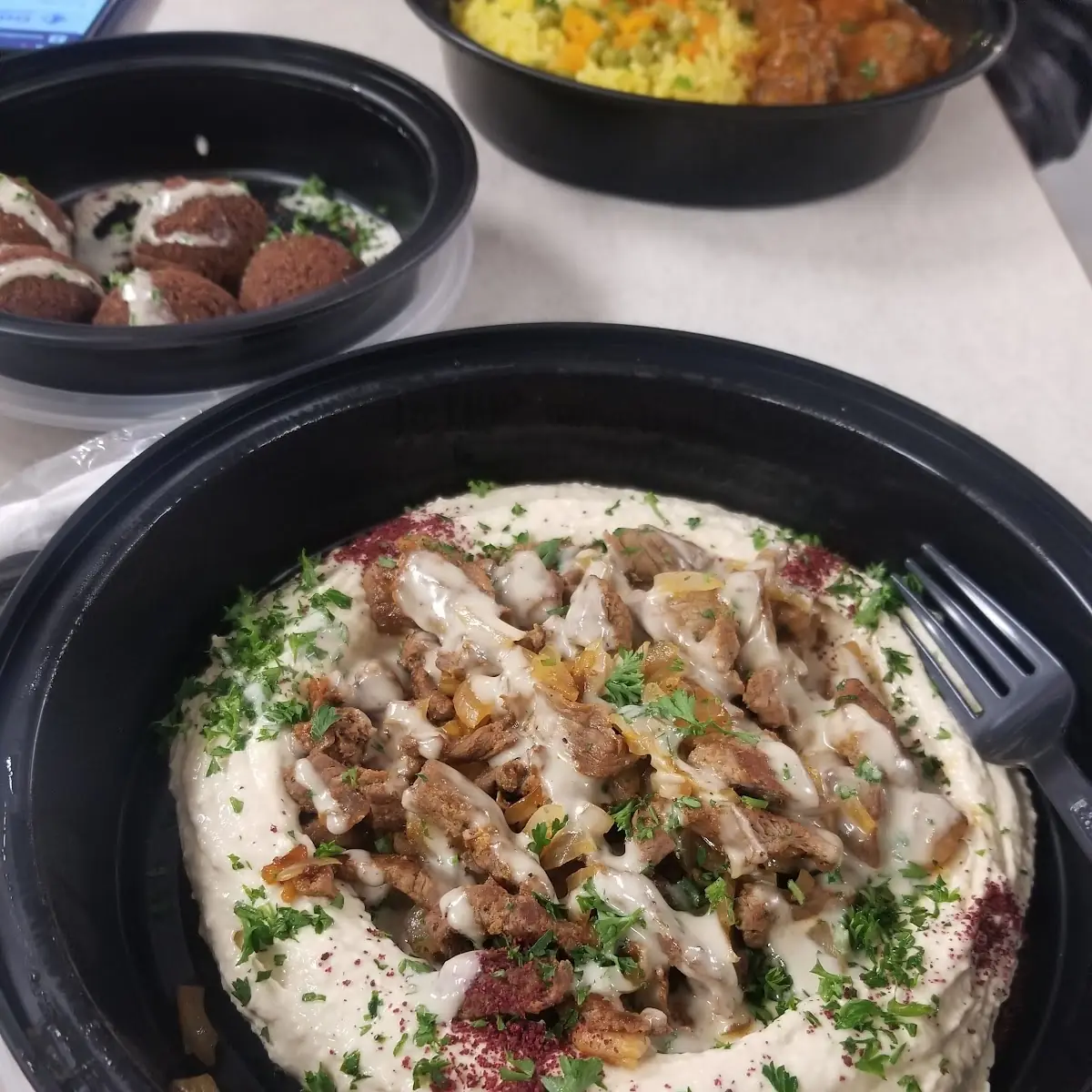 Hummus with Lamb