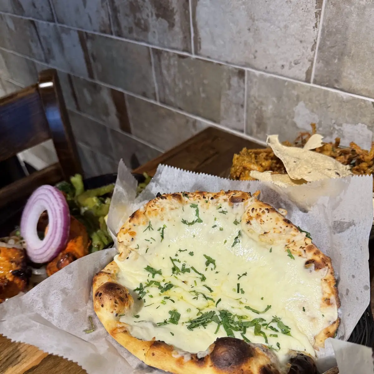 Garlic Cheese Naan
