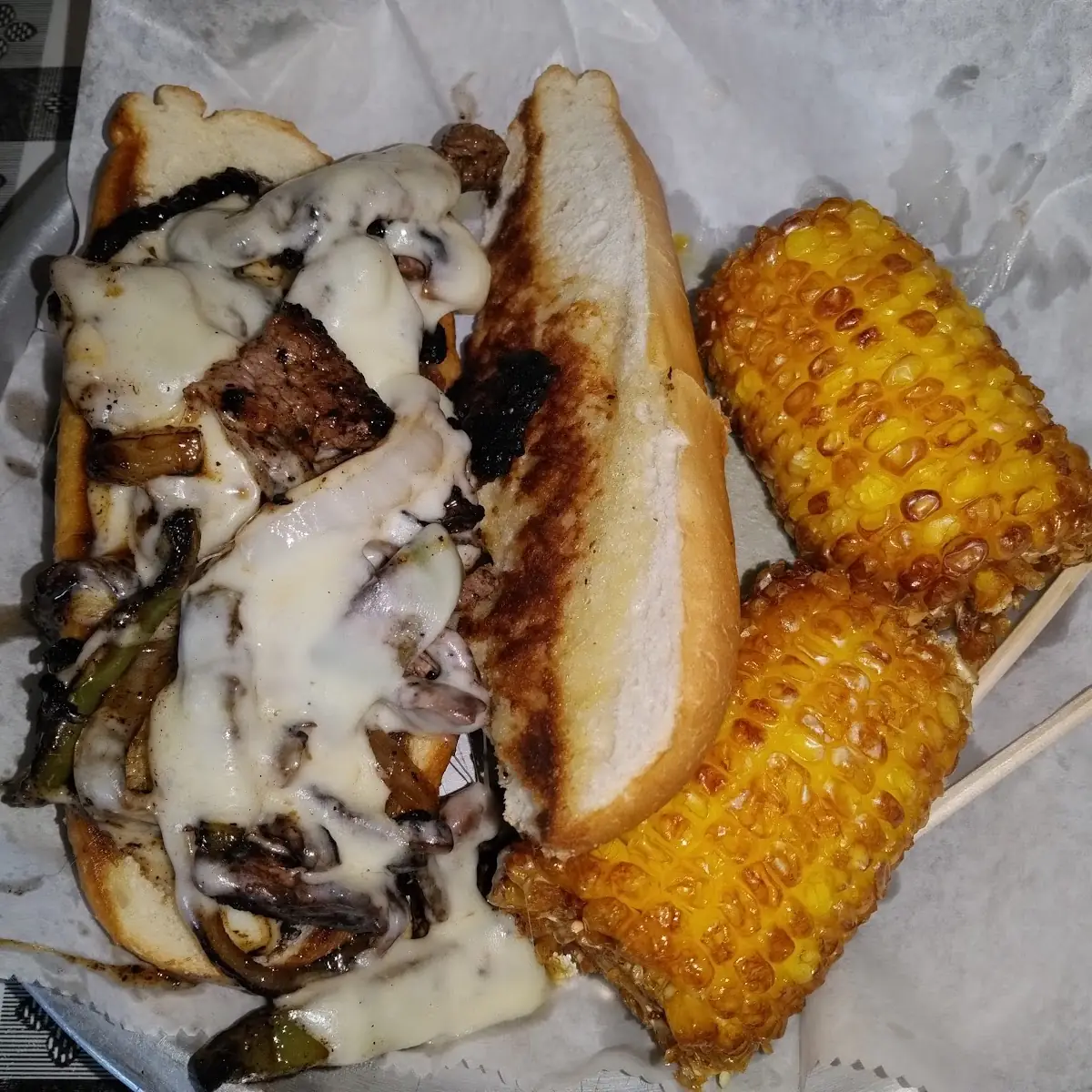 Cheese Steak w Fries