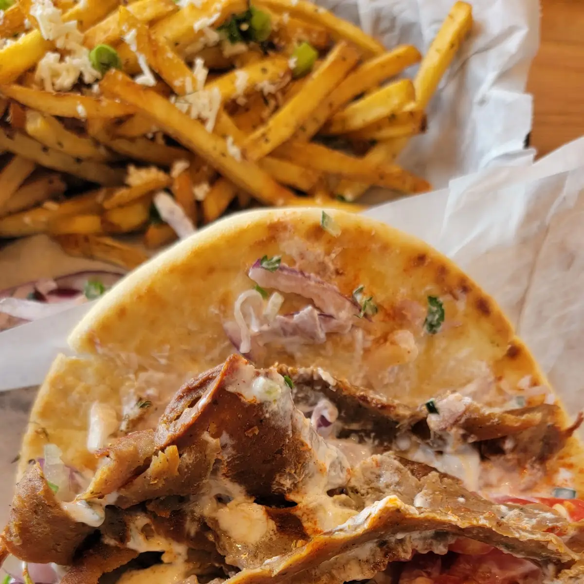 Lamb Gyro Combo