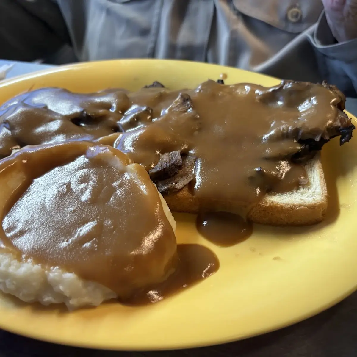 Open Faced Pot Roast