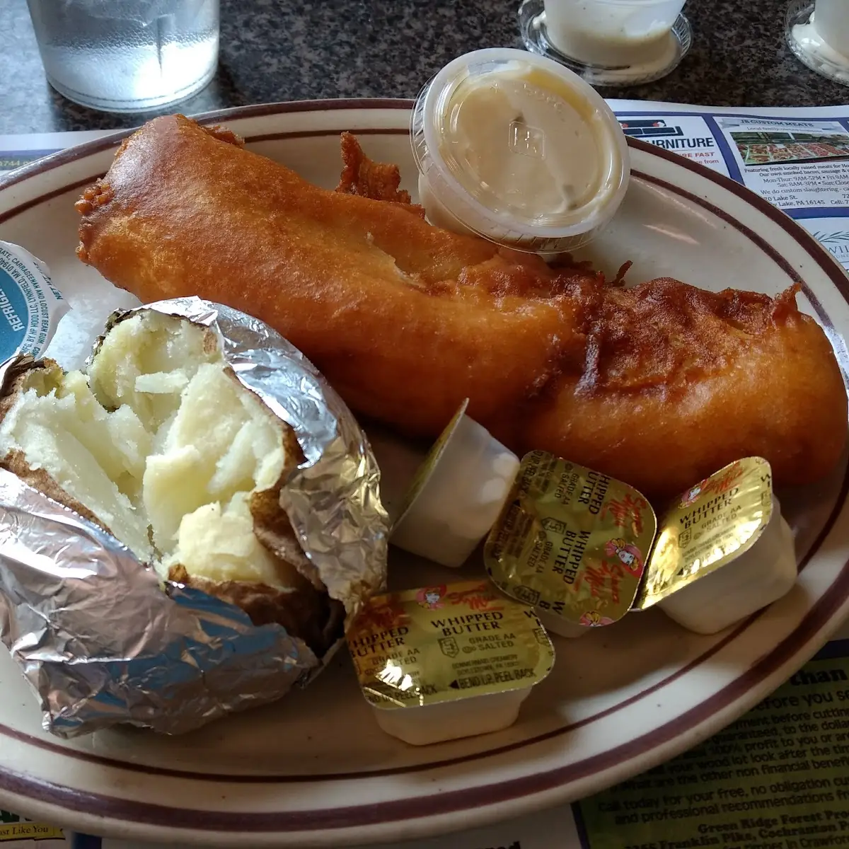 Battered Cod Fish
