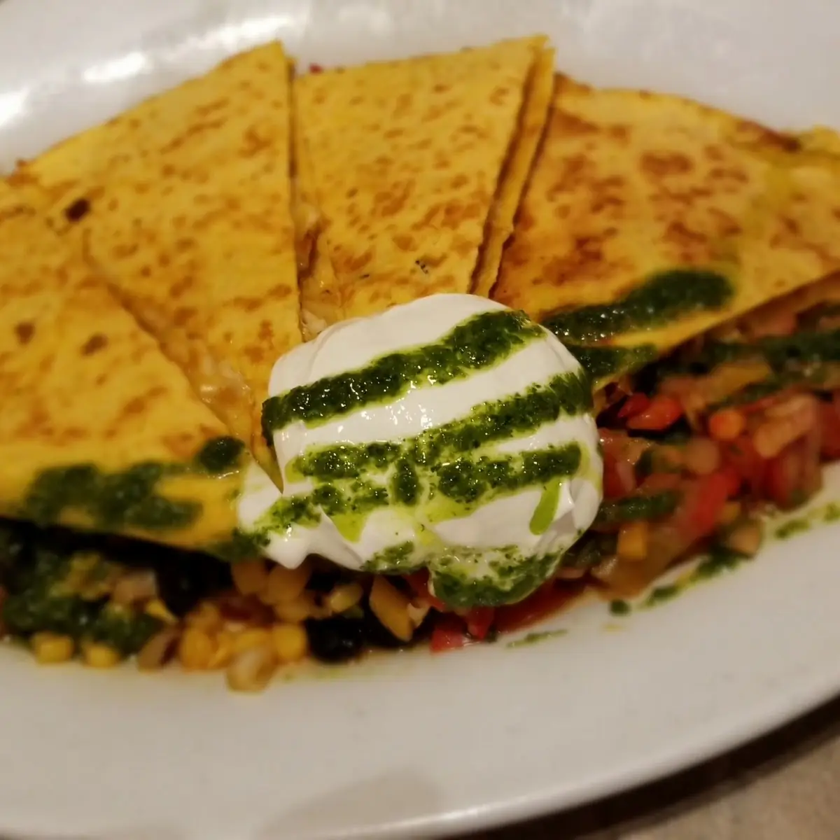 BBQ Chicken Quesadilla