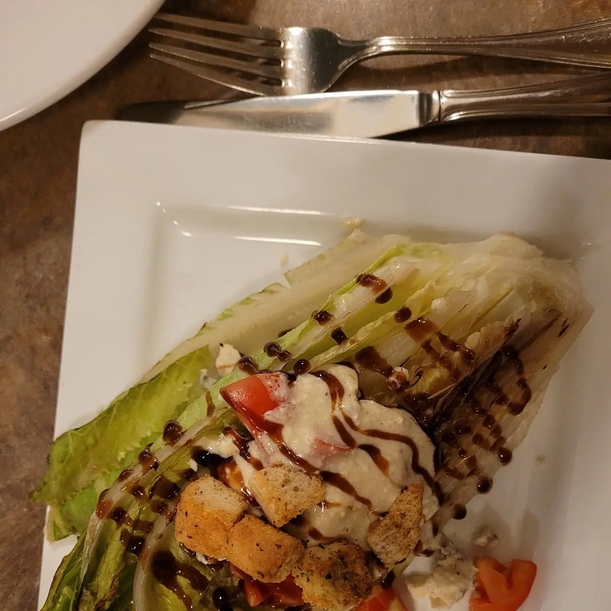 Grilled Romaine Salad