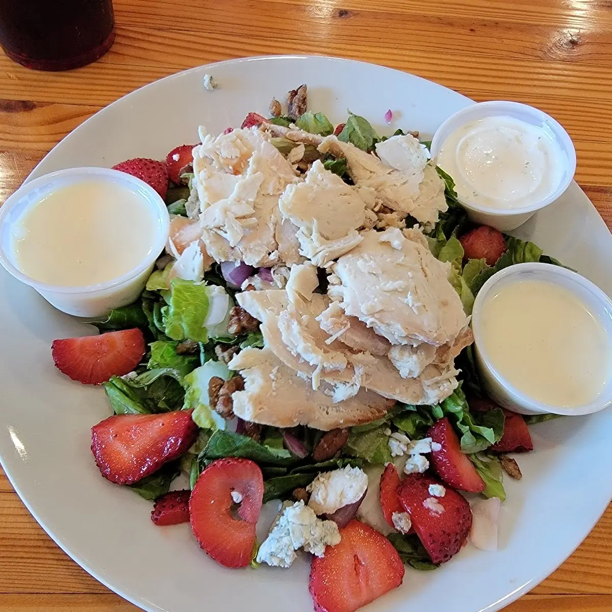 Strawberry Pecan Salad Add Chicken
