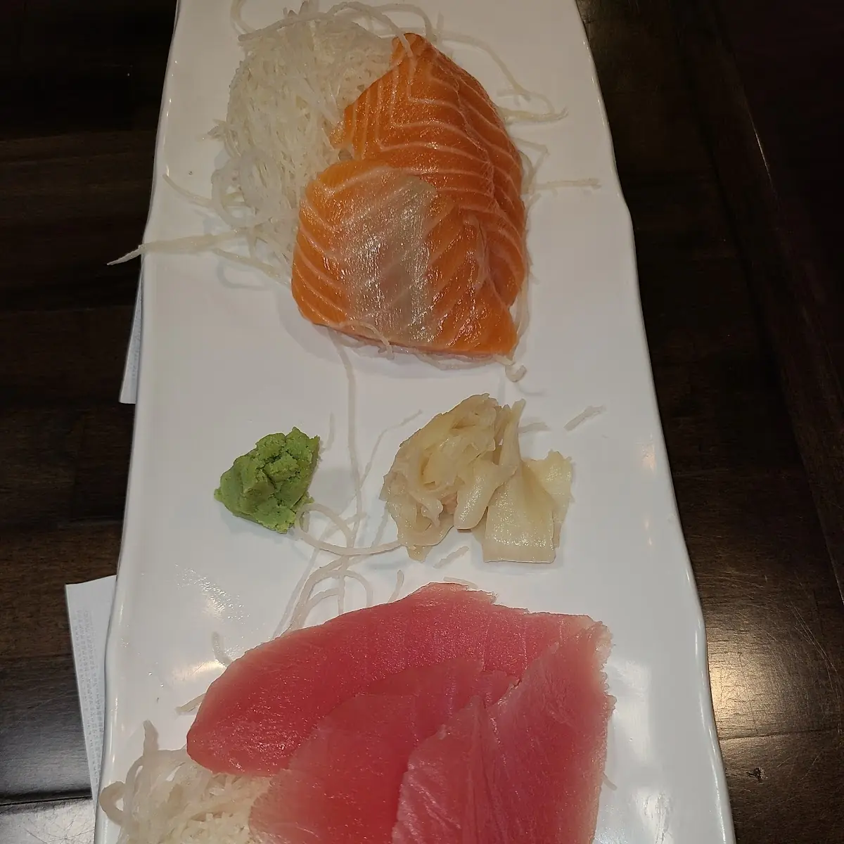 Tuna and Salmon Sashimi
