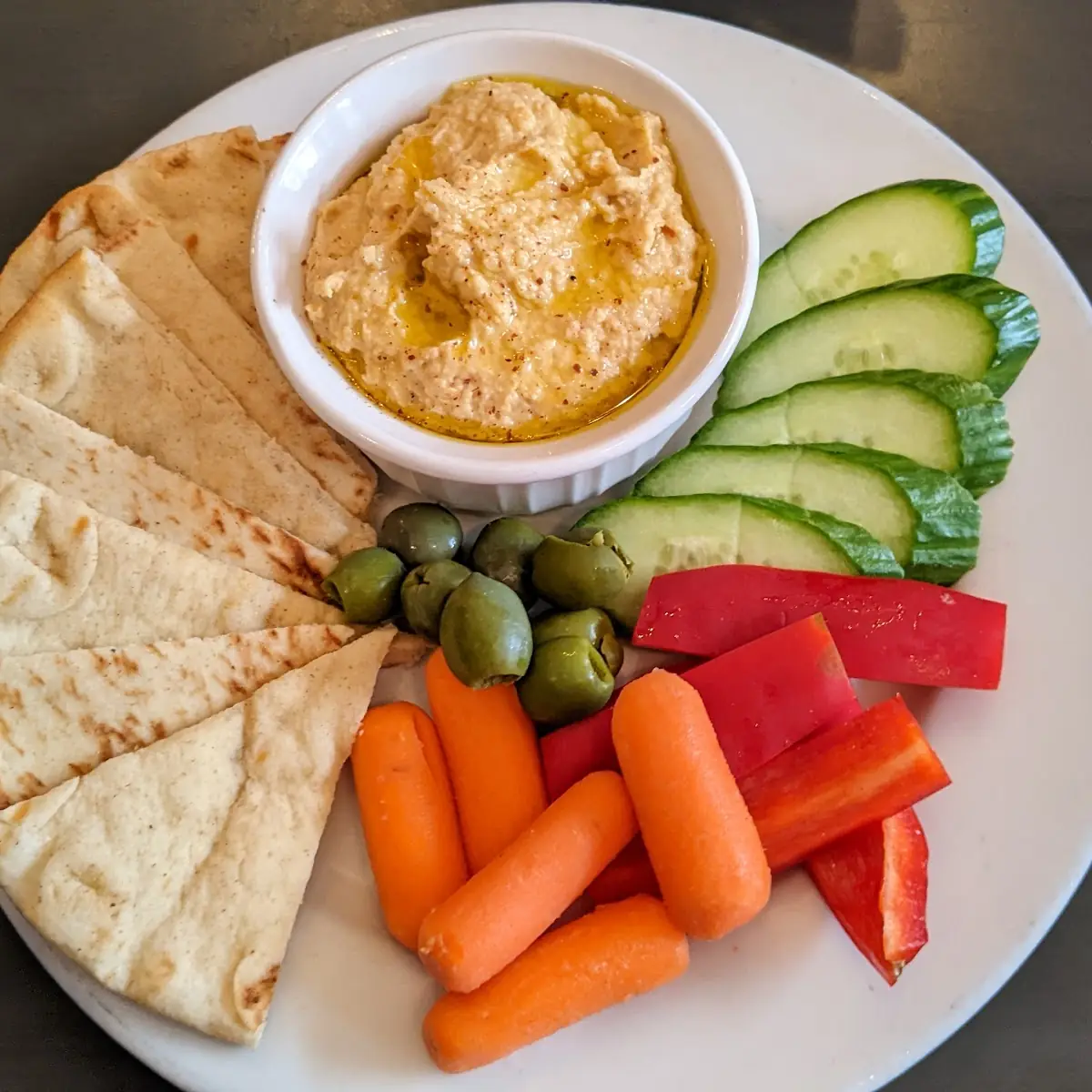 Hummus Plate