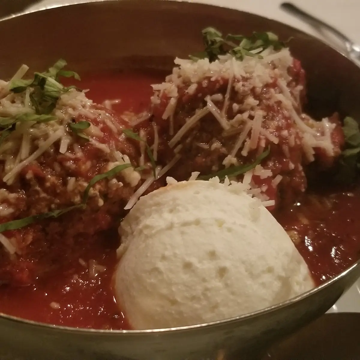 A Pair Homemade Meatballs