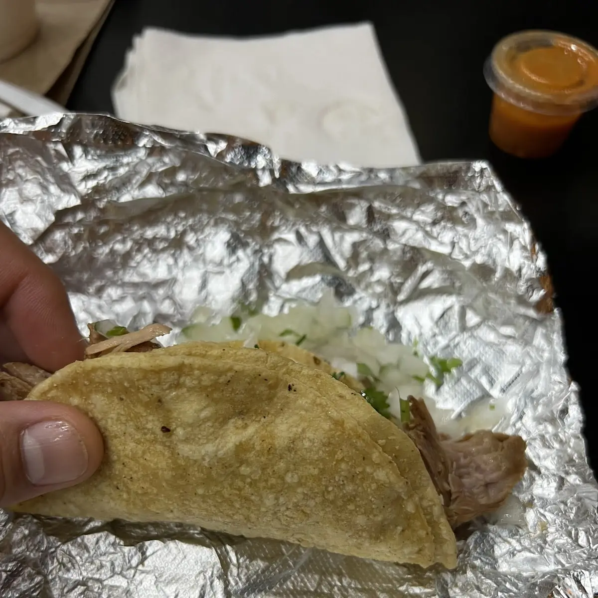 Pulled Pork Carnitas Taco