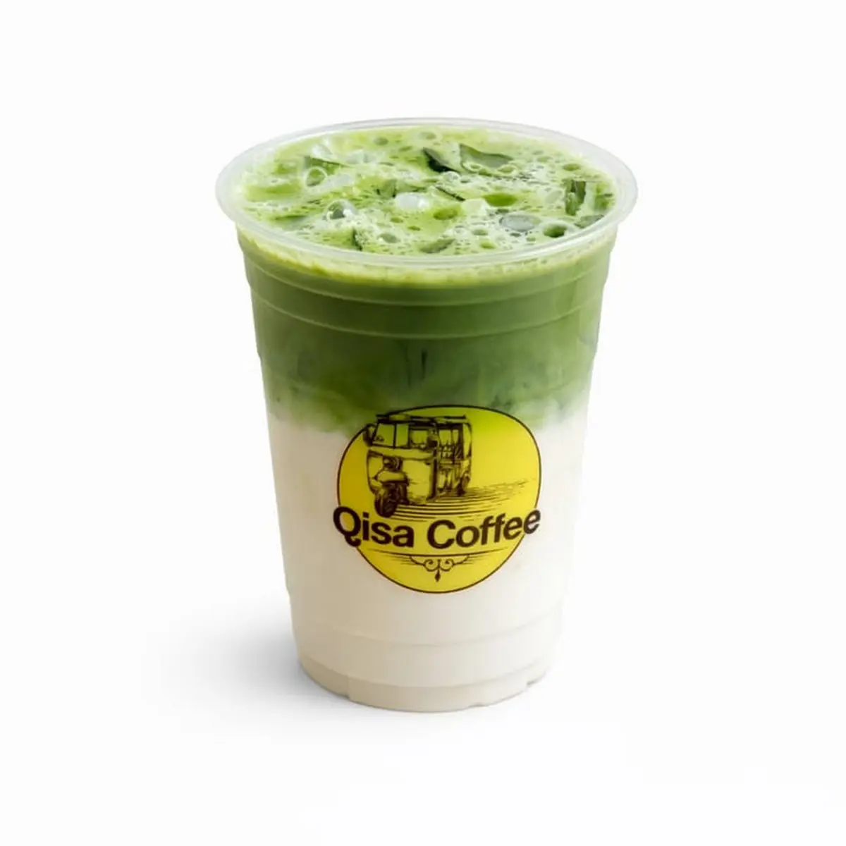 Iced Matcha Ube Latte