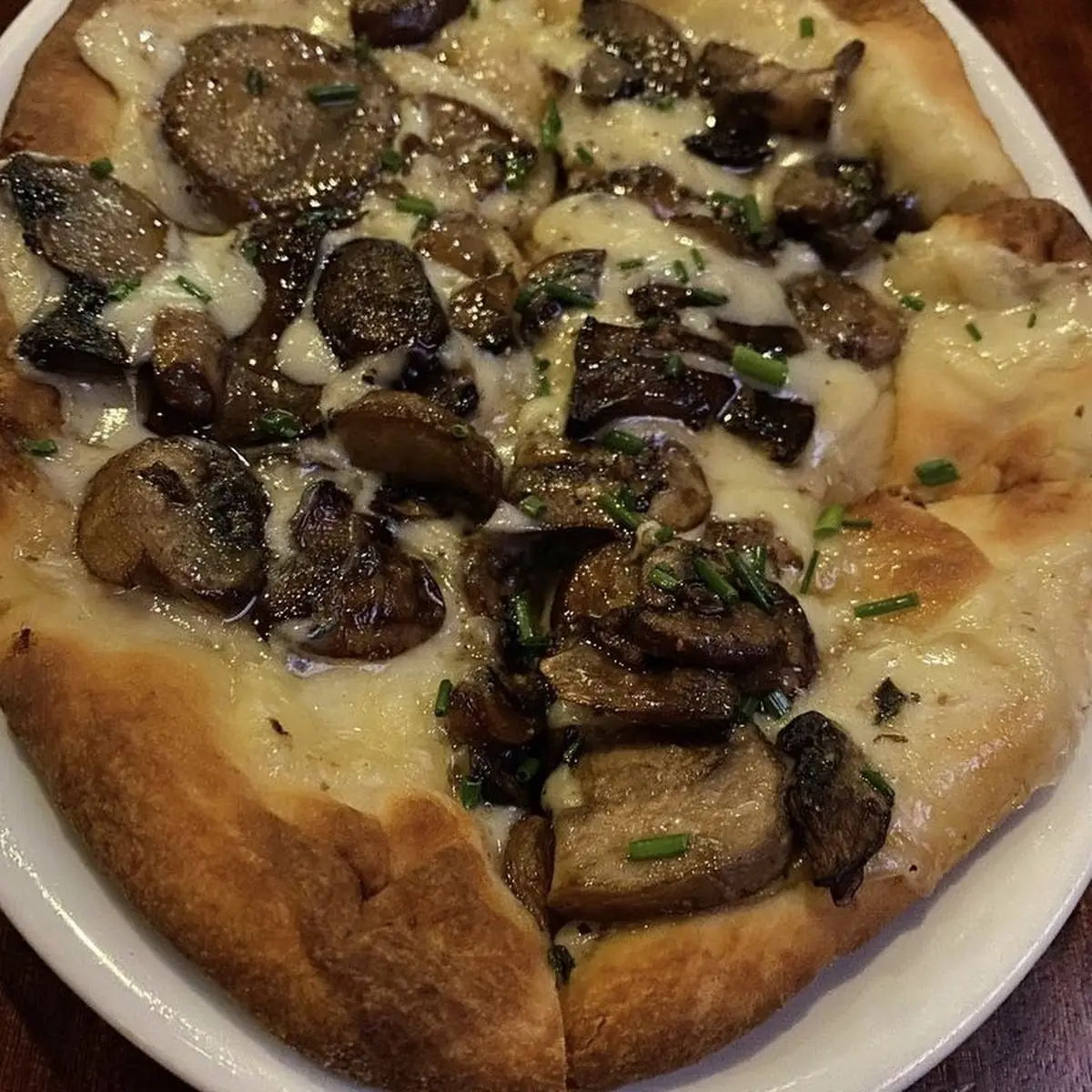 Mushroom Pizza