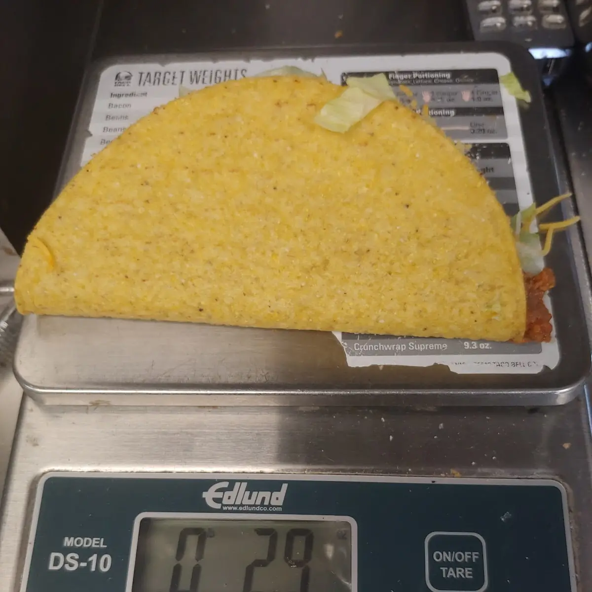 Regular Hard Shell Taco