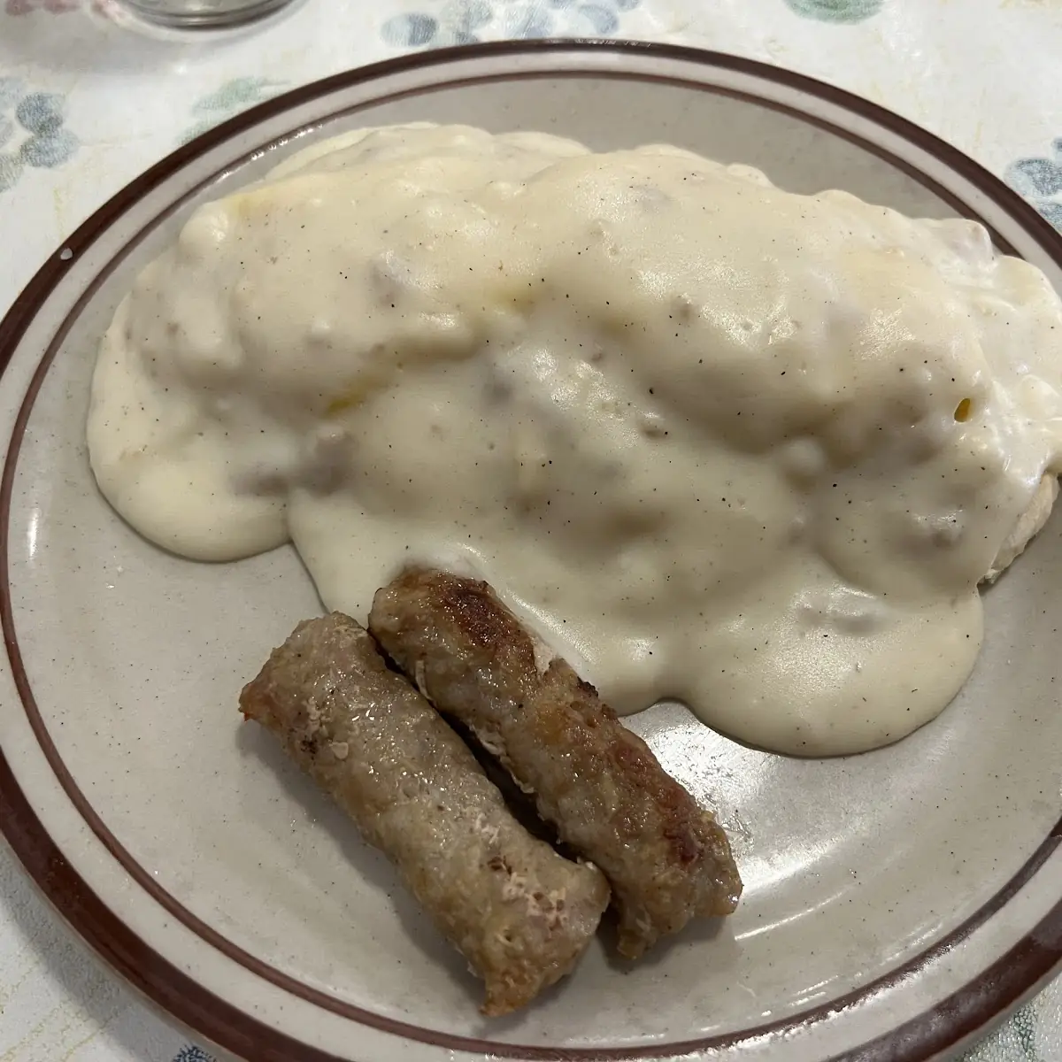 Biscuit with Sausage Gravy