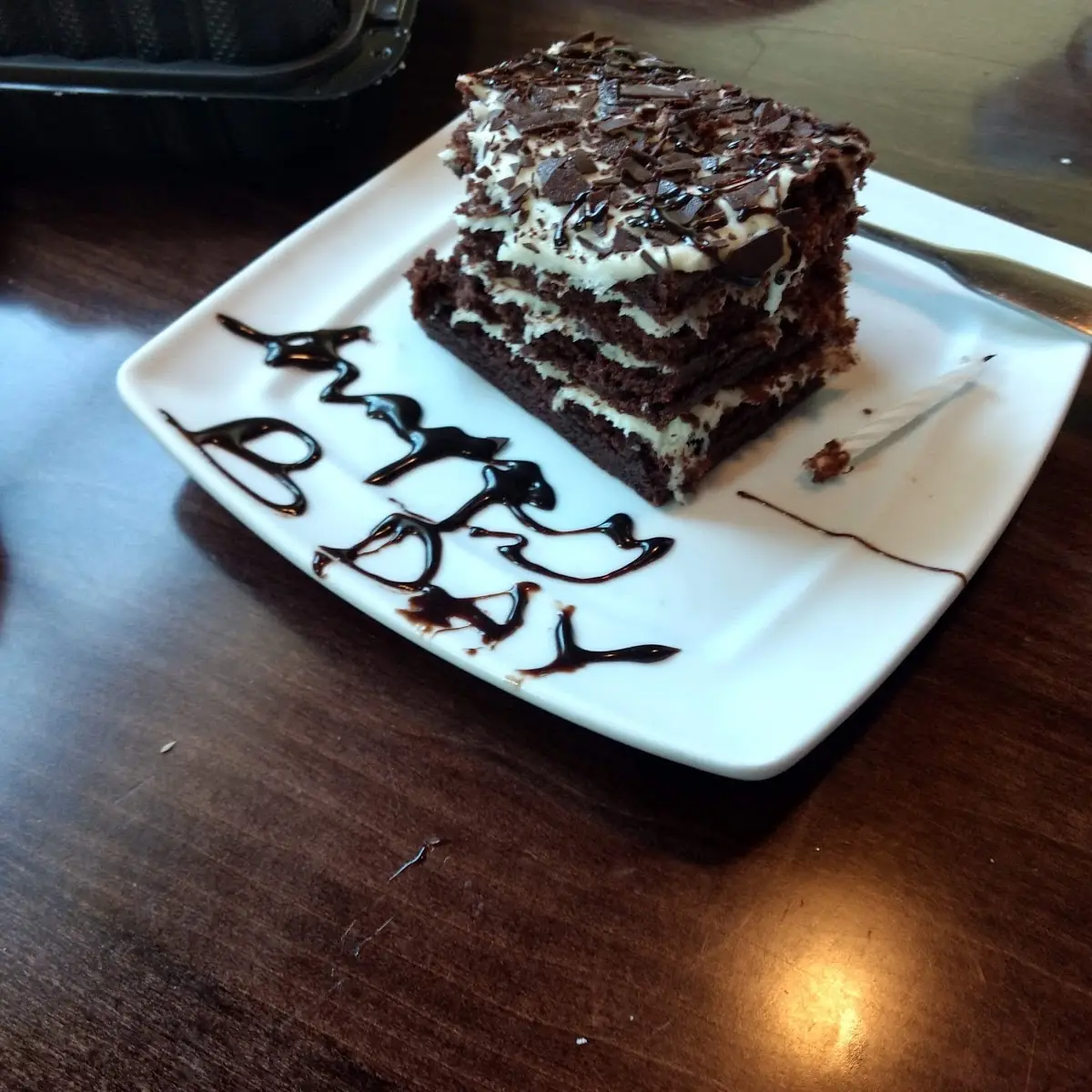 Chocolate Brownie Lasagna