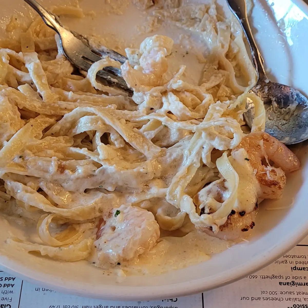 Shrimp Alfredo