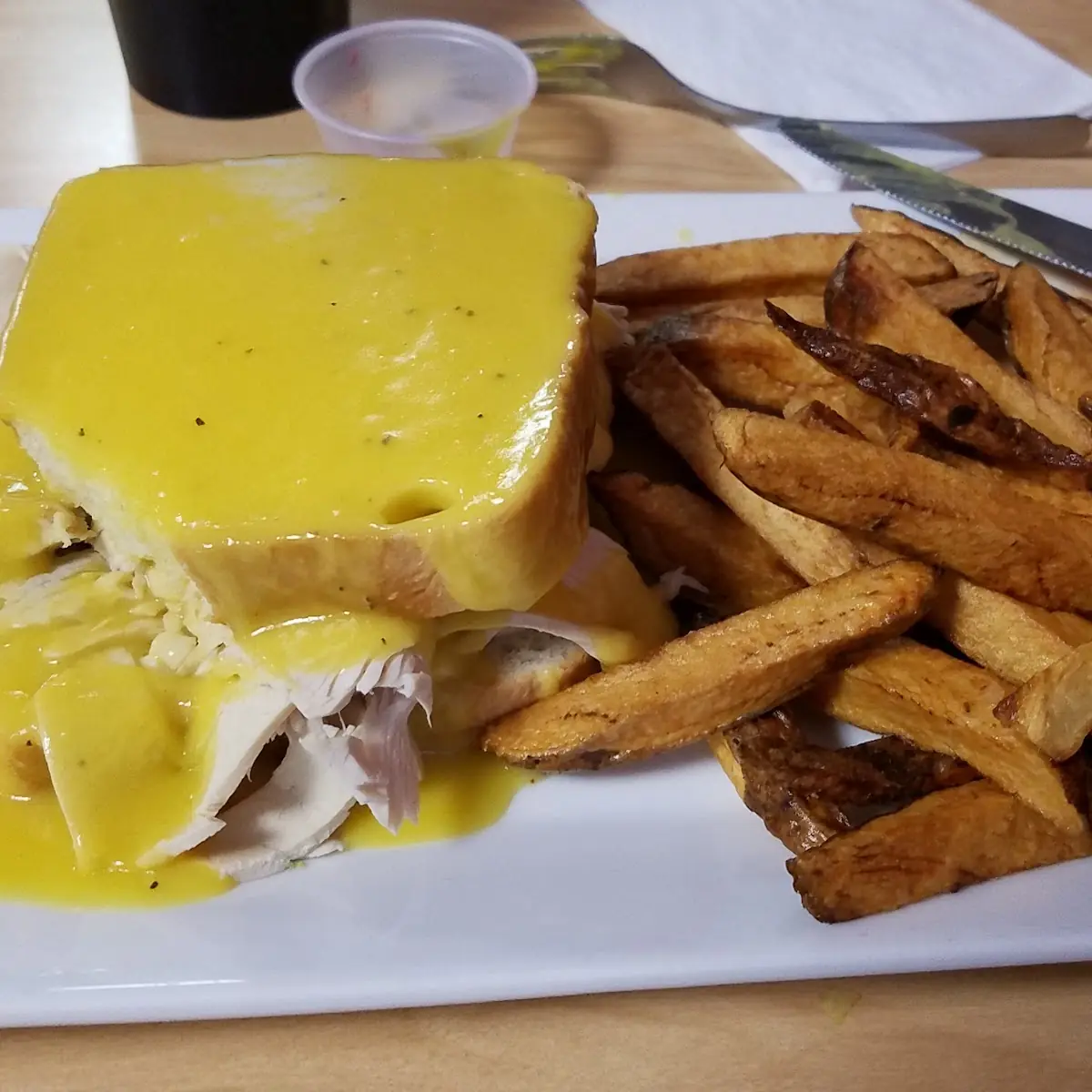 Open-Faced Roast Turkey
