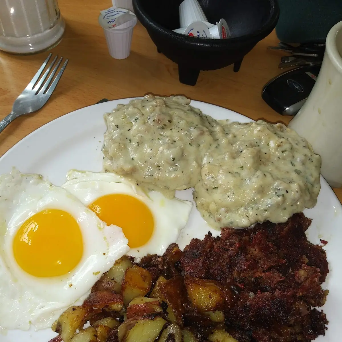 Skillet Breakfast Hash 2 Up