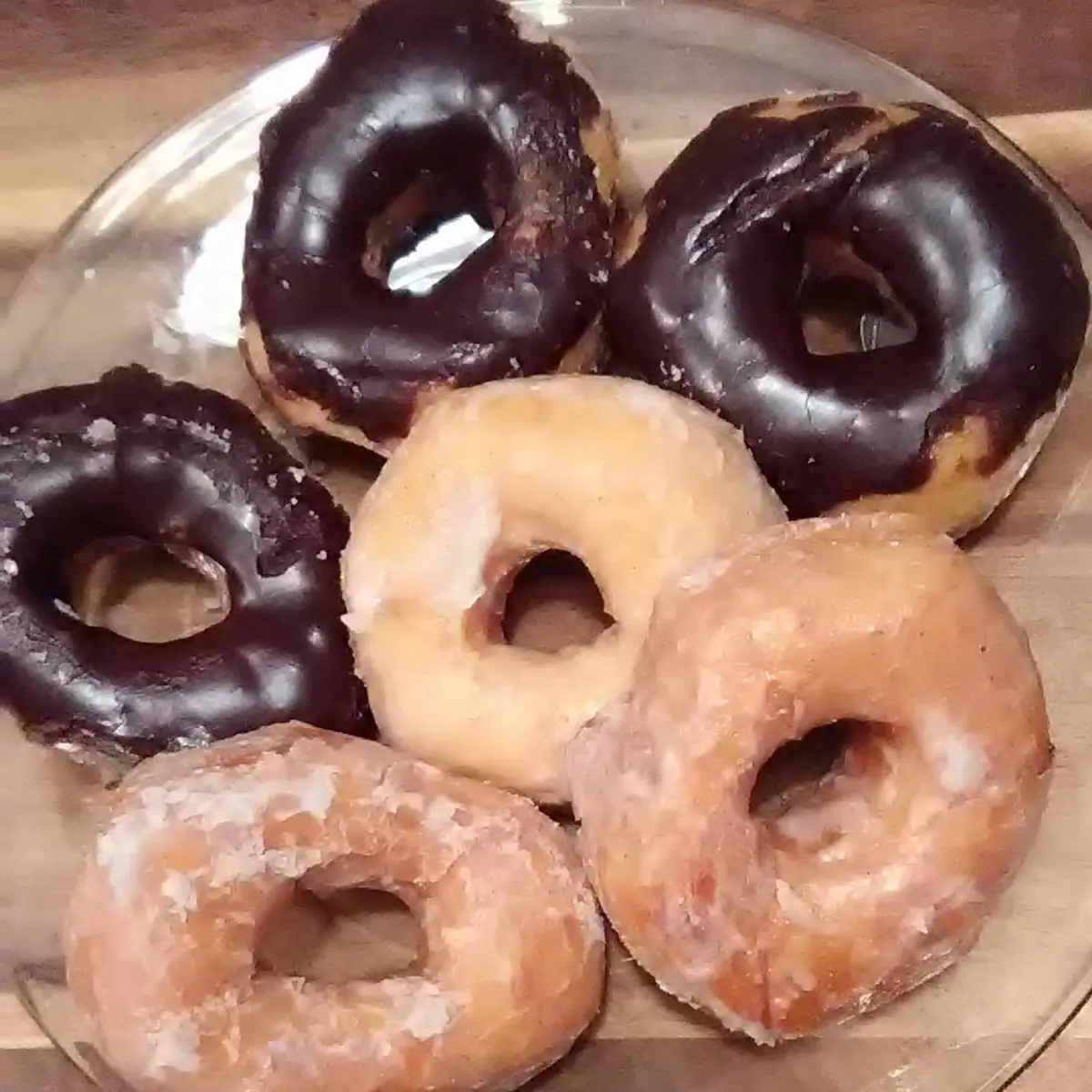 Glazed & Chocolate Donuts