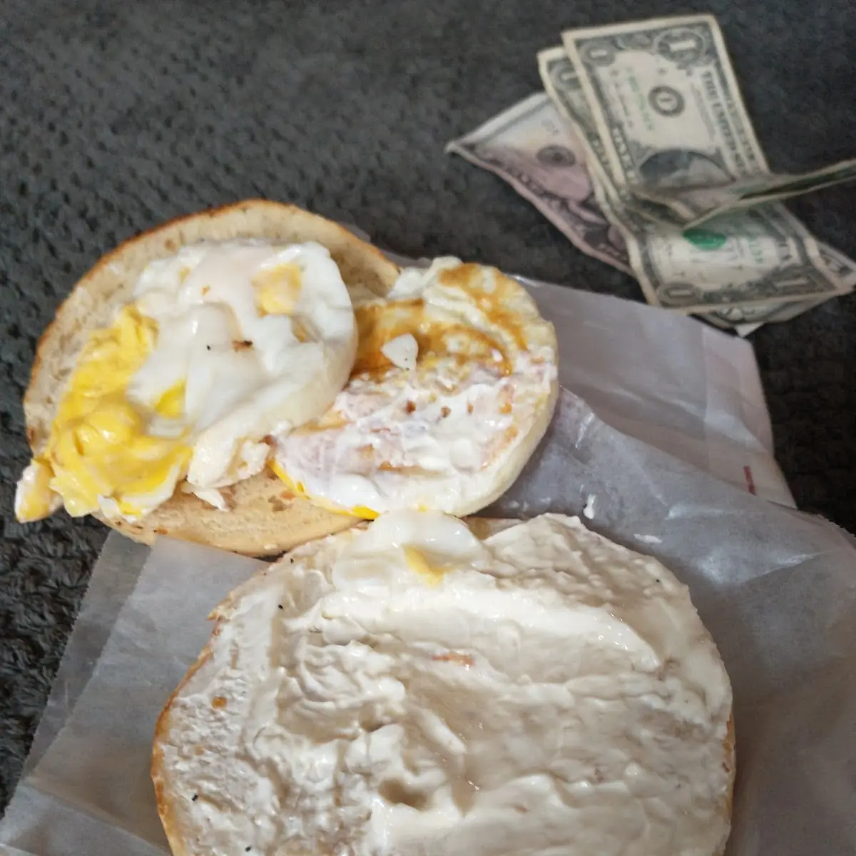 Everything Bagel with Cream Cheese
