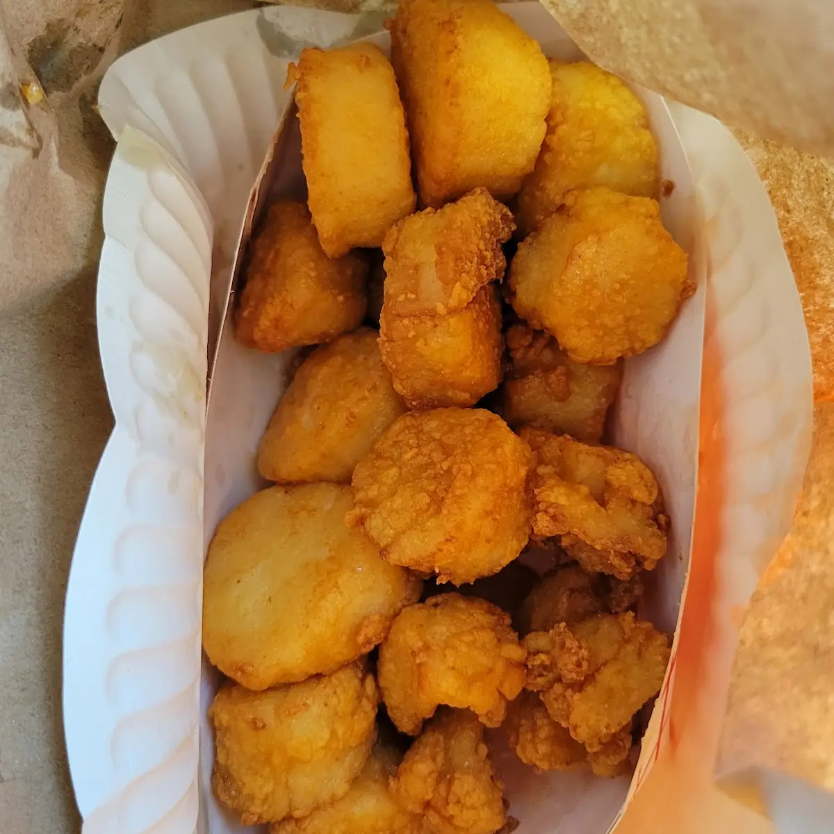 Large Order of Fried Scallops