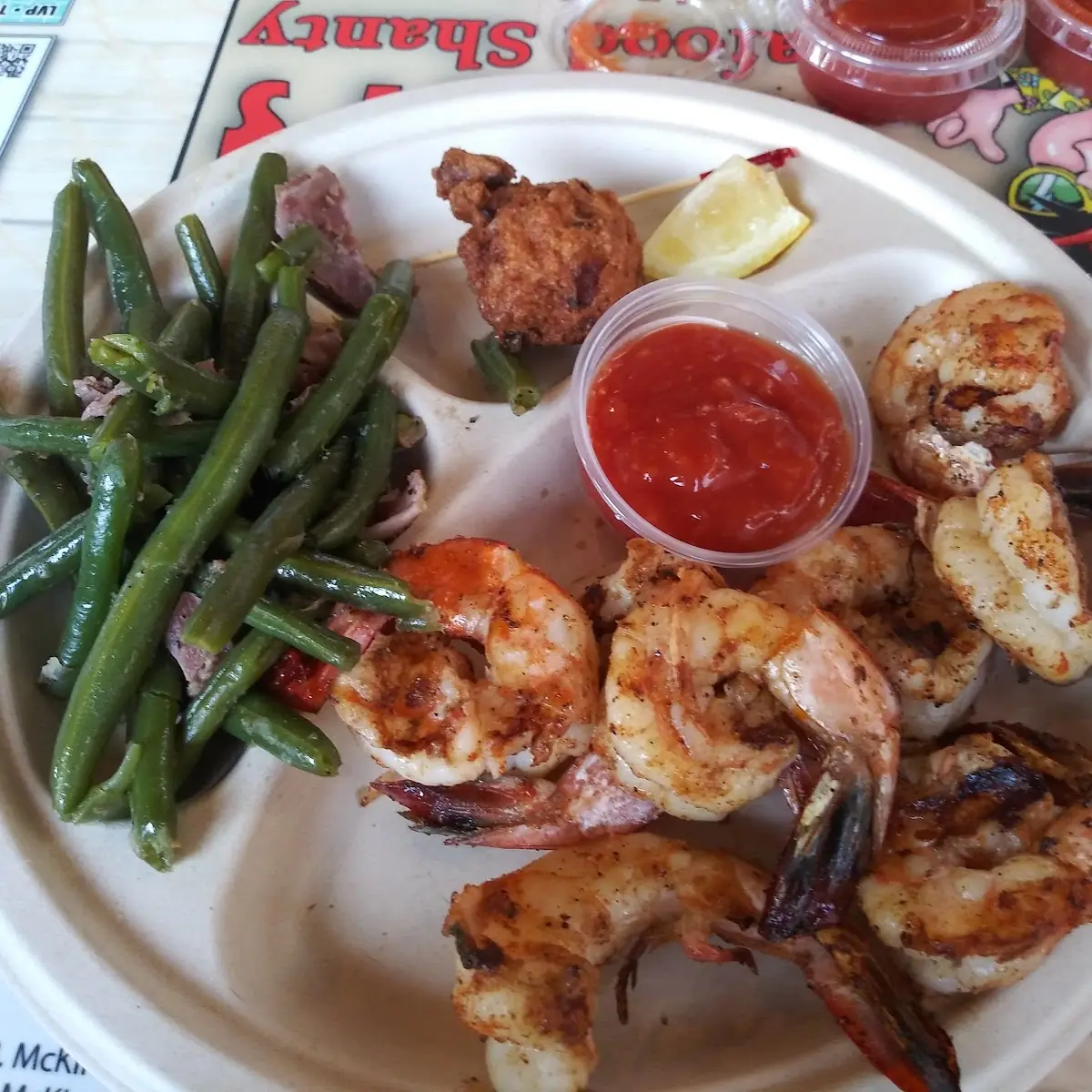 Grilled Shrimp Dinner