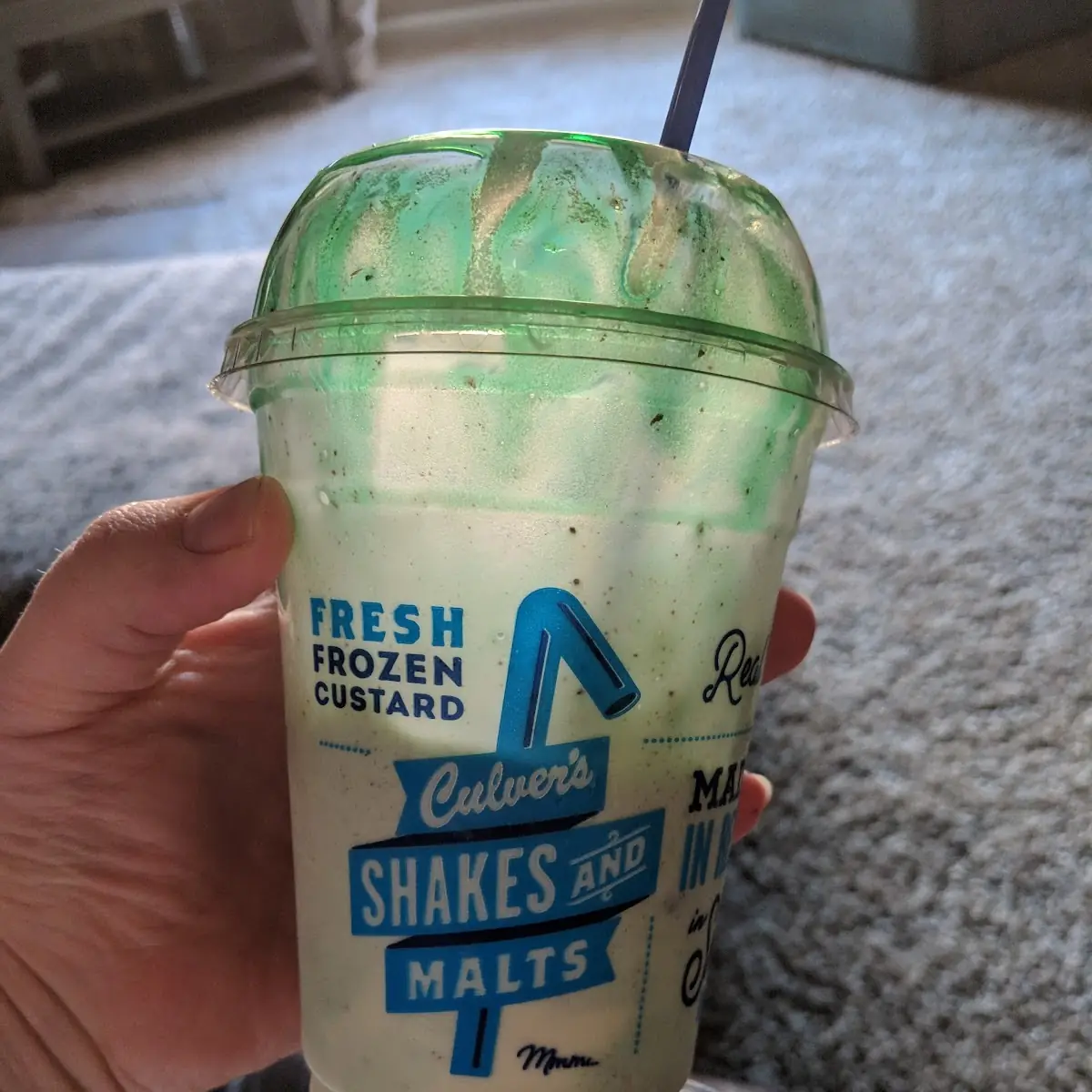 Mint Oreo Shake