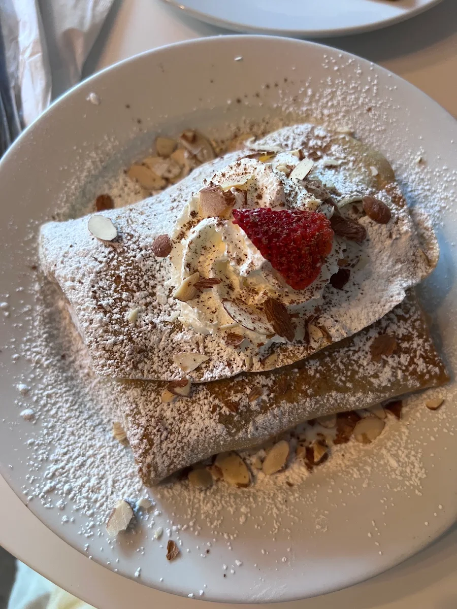 Strawberry Banana Nutella Crepe