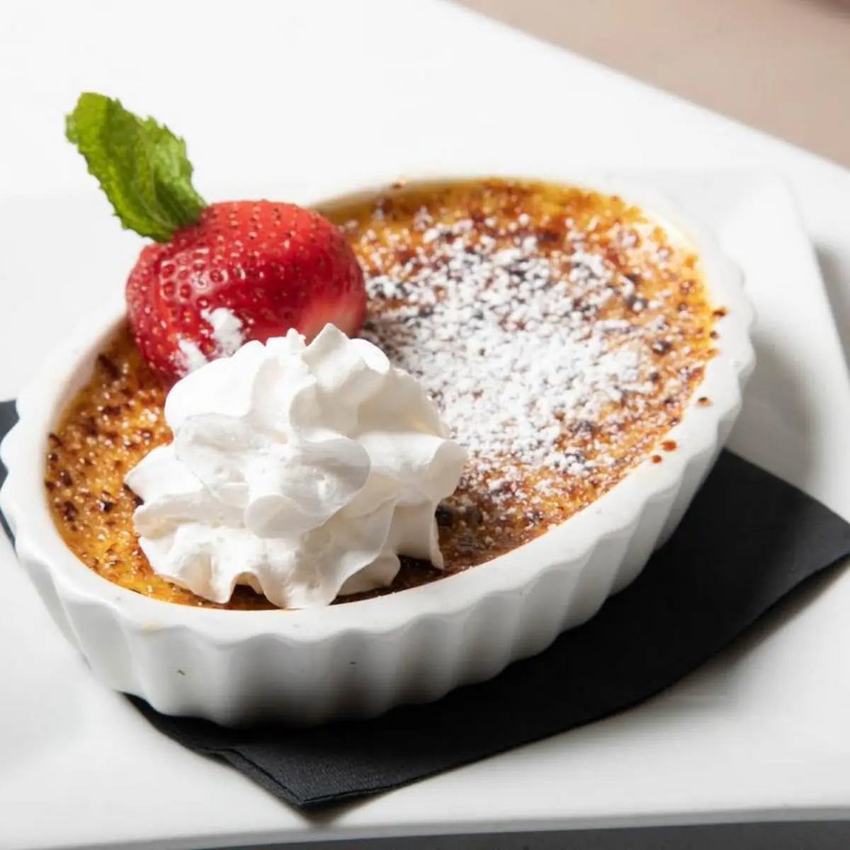 Mango Creme Brulee
