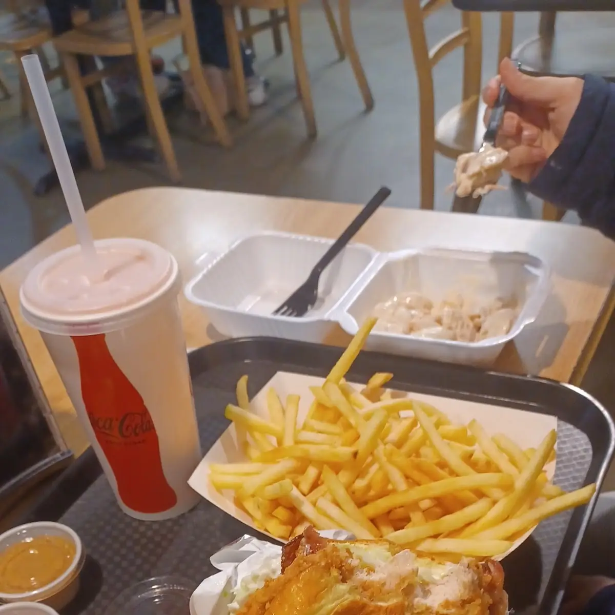 Krispy Chicken Sandwich Combo