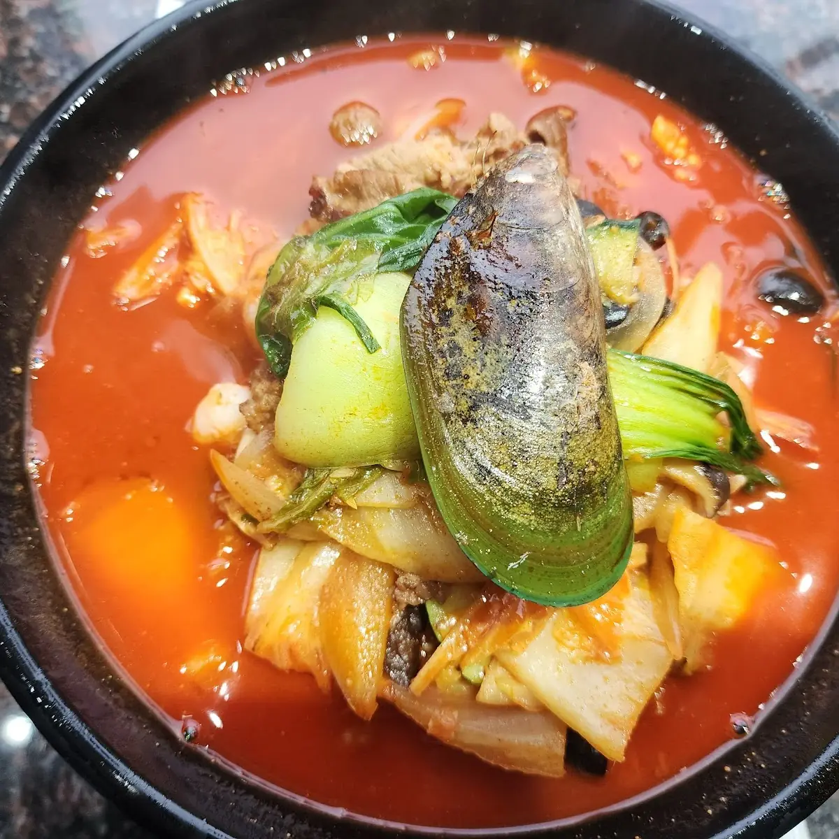 Spicy Seafood Noodle Soup
