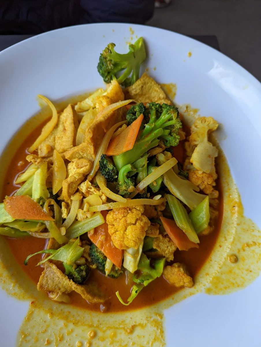 Curry Tofu, pho house