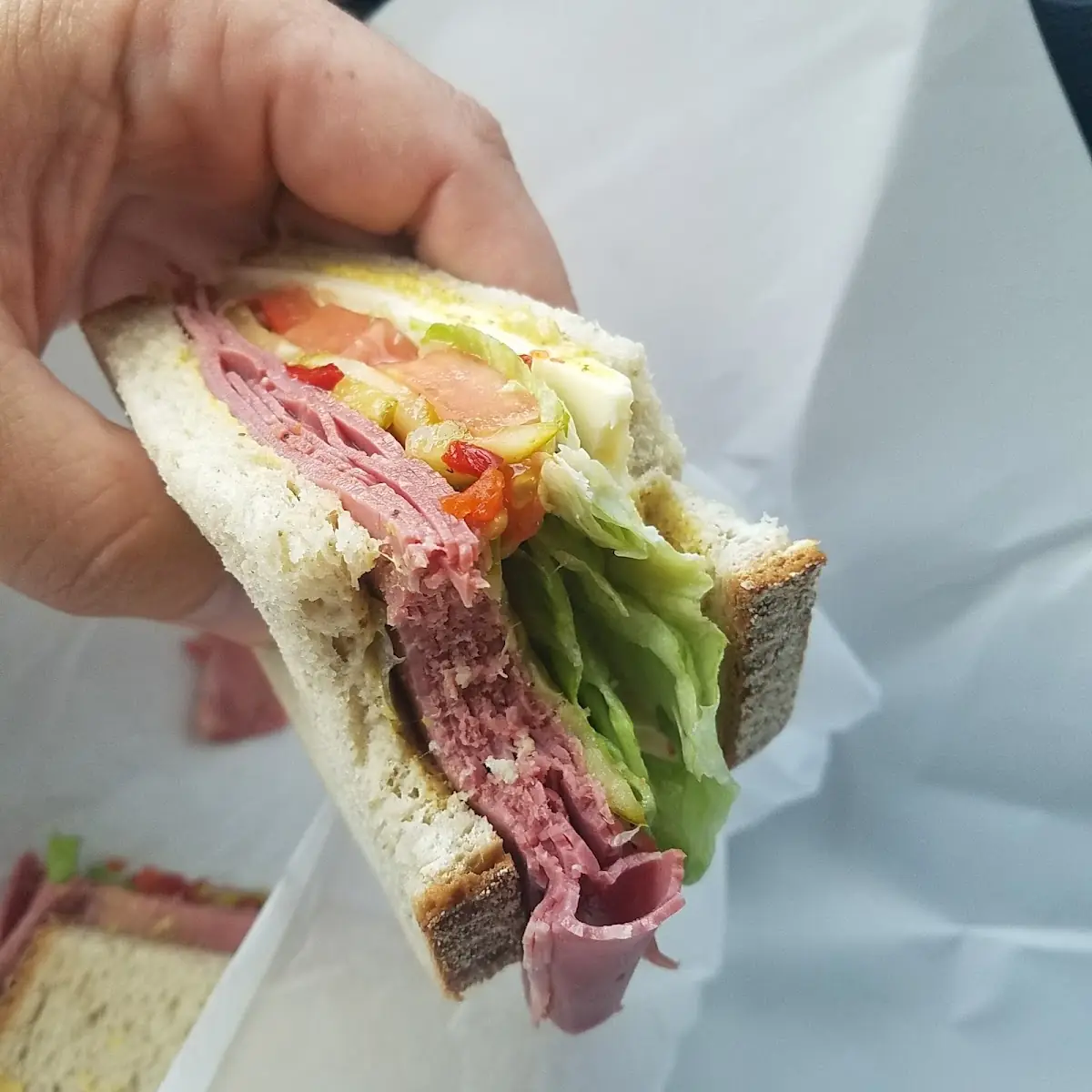 Roast Beef Sub White Wrap
