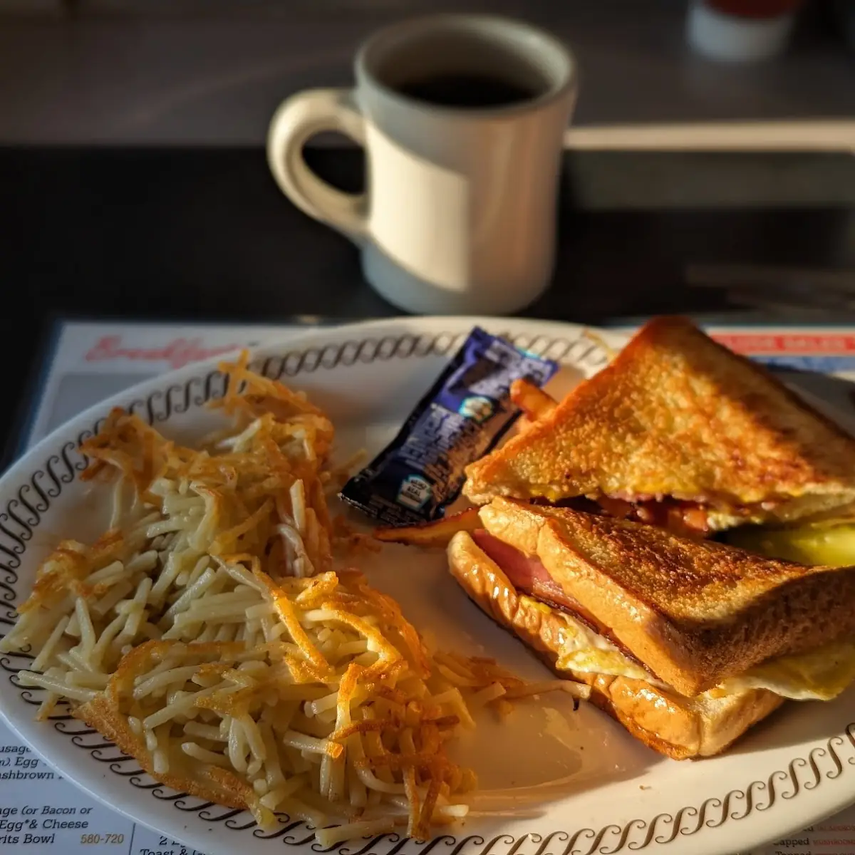 Texas Bacon Egg & Cheese Melt