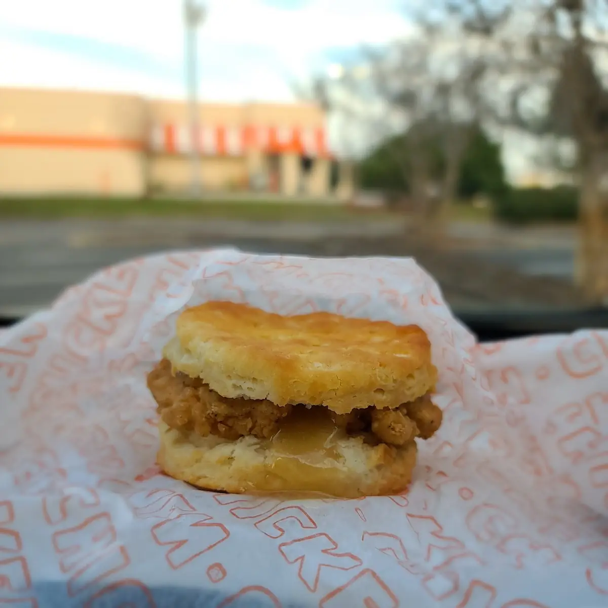 Honey Butter Chicken Biscuit