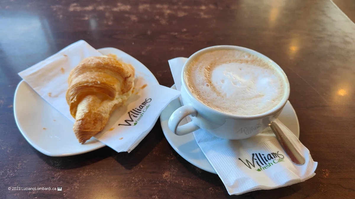 Croissant and Cappuccino