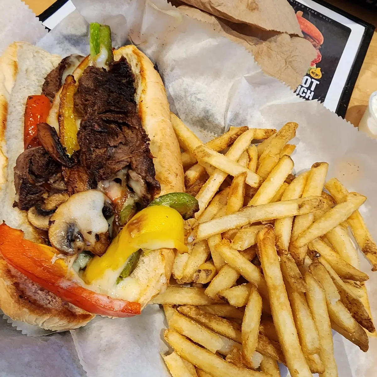 Philly Cheesesteak Sandwich